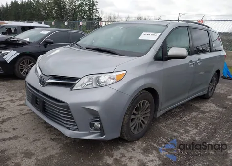 2018 Toyota Sienna Xle Premium 8 Passenger из США, поврежденный, VIN 5TDYZ3DC7JS950840
